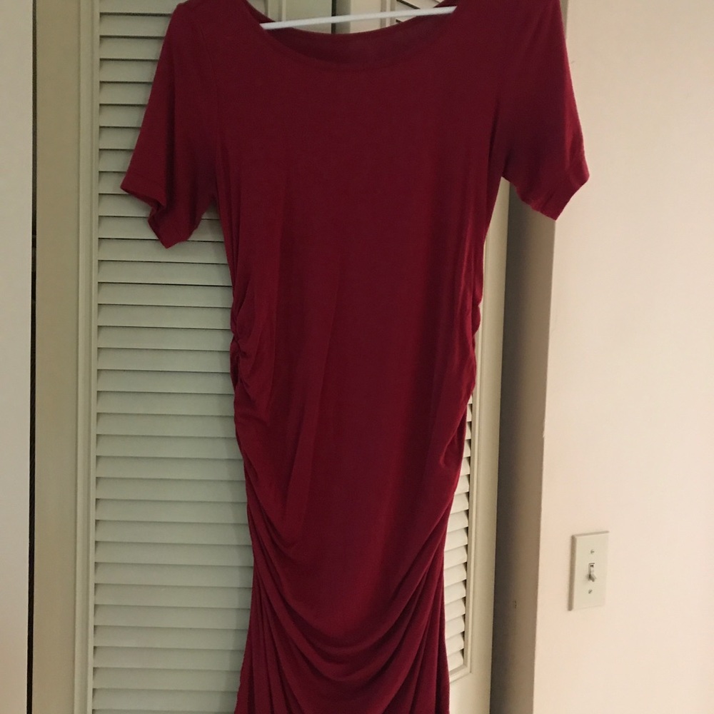 Red Maternity dress